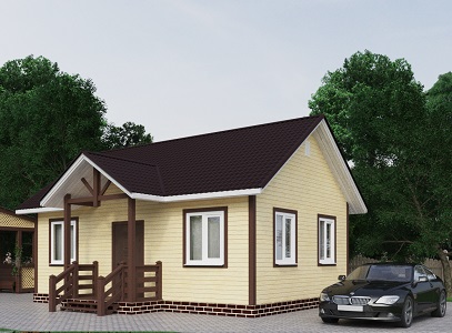 Купить дом 8 на 8 в Баксане цена от 841104 руб