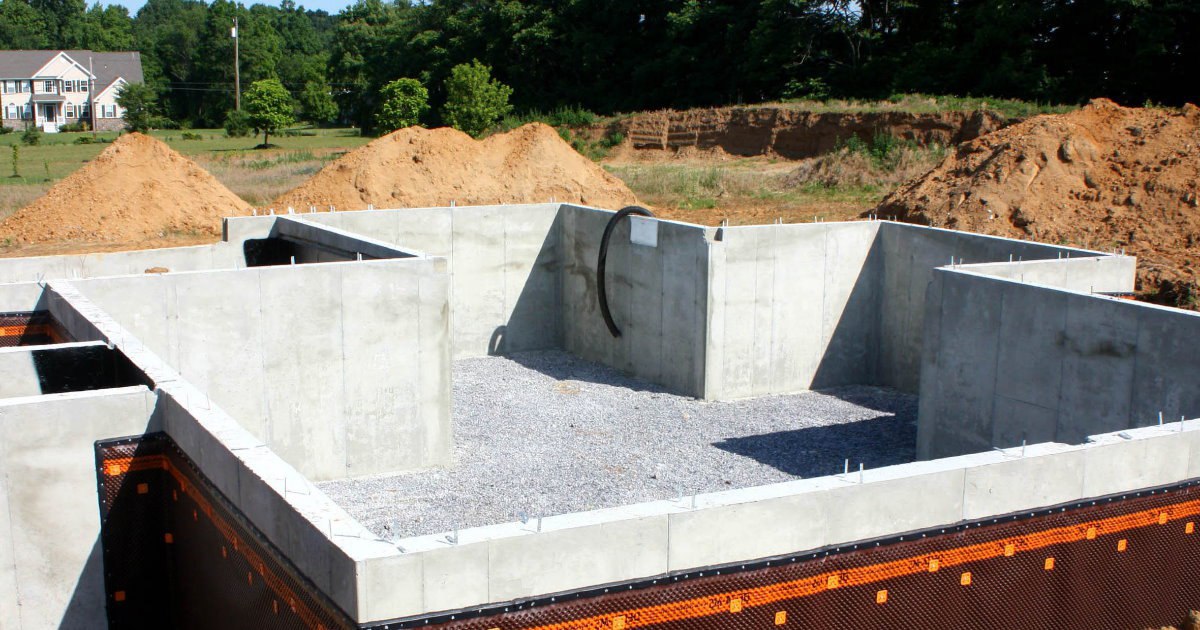 Заказать фундамент с подвалом Баксан. Заказать под ключ цена от 3635 руб/м3