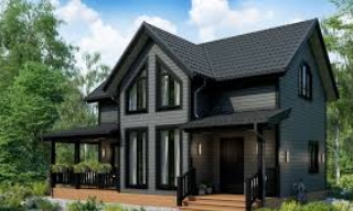 Проекты каркасных домов с террасой от 3635 рублей | Строй-Бкс