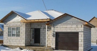 Одноэтажные дома из пеноблоков под ключ в Баксане - от 134992 рублей